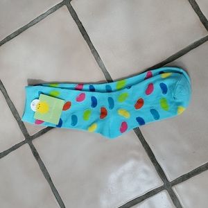 Nwt Jelly Bean Blue Socks Size 9-11